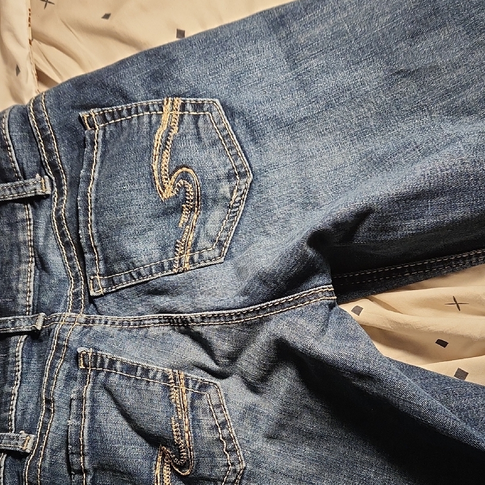 Silver Jeans Womens Relaxed Fit Denim